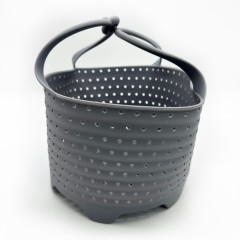 Non-Scratch Silicone Steamer Sling/Basket