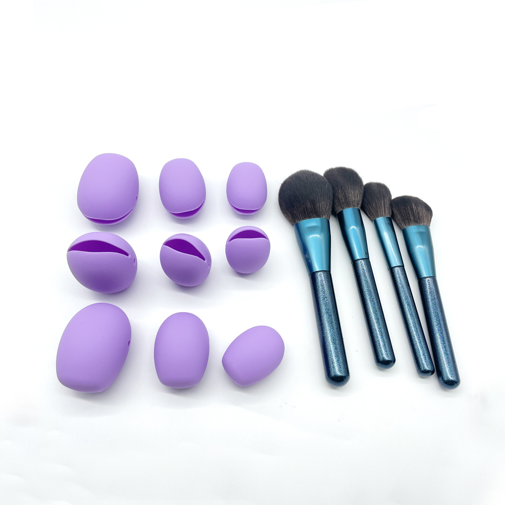 Soft Silicone Dust Proof Makeup Brush Protector Covers