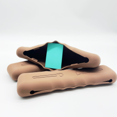 Magnetic Anti-fall Out Silicon Portable Cosmetic Face Brushes Holder