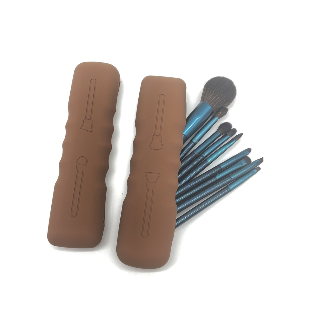 Magnetic Anti-fall Out Silicon Portable Cosmetic Face Brushes Holder