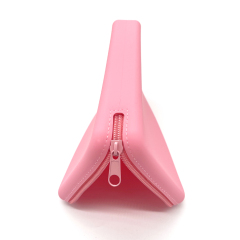 Silicone Makeup Bag, Zipper Cosmetic Bag for Women