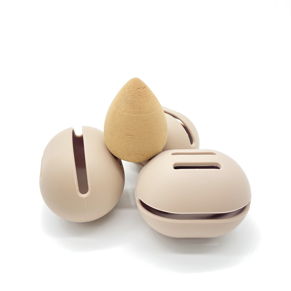 Makeup Sponge Holder Convenient Vented Silicone Beauty Blender Holder