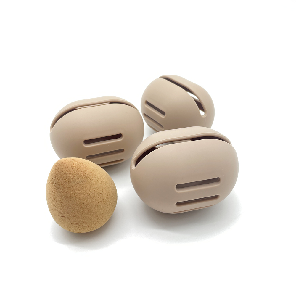 Makeup Sponge Holder Convenient Vented Silicone Beauty Blender Holder