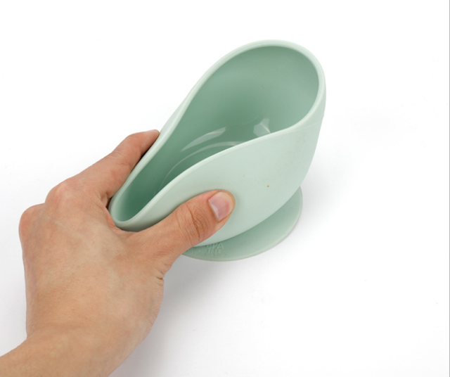 silicone baby suction bowl