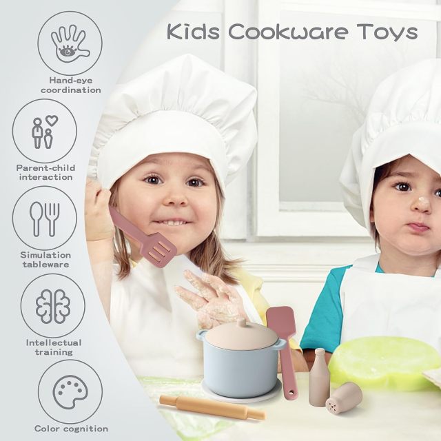 Silicone Cooking Toy Set