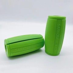 Silicone Barbell Grips for Weight Lifting Cable Attachments