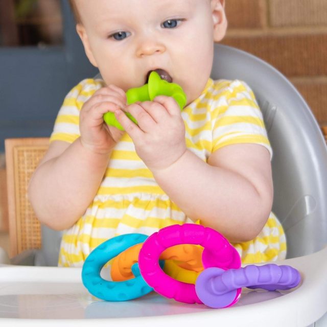 Silicone Ringlets Baby Toys