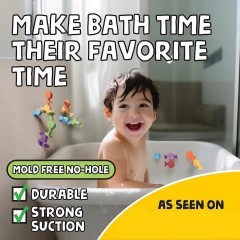 Silicone Suction Toys Bath Toys for Kids
