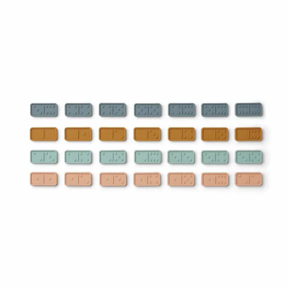 Silicone Dominoes Set for kids