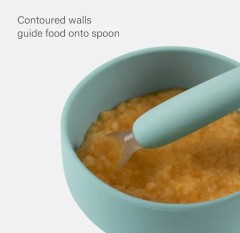 3pcs Baby Silicone Toddler Plates Set