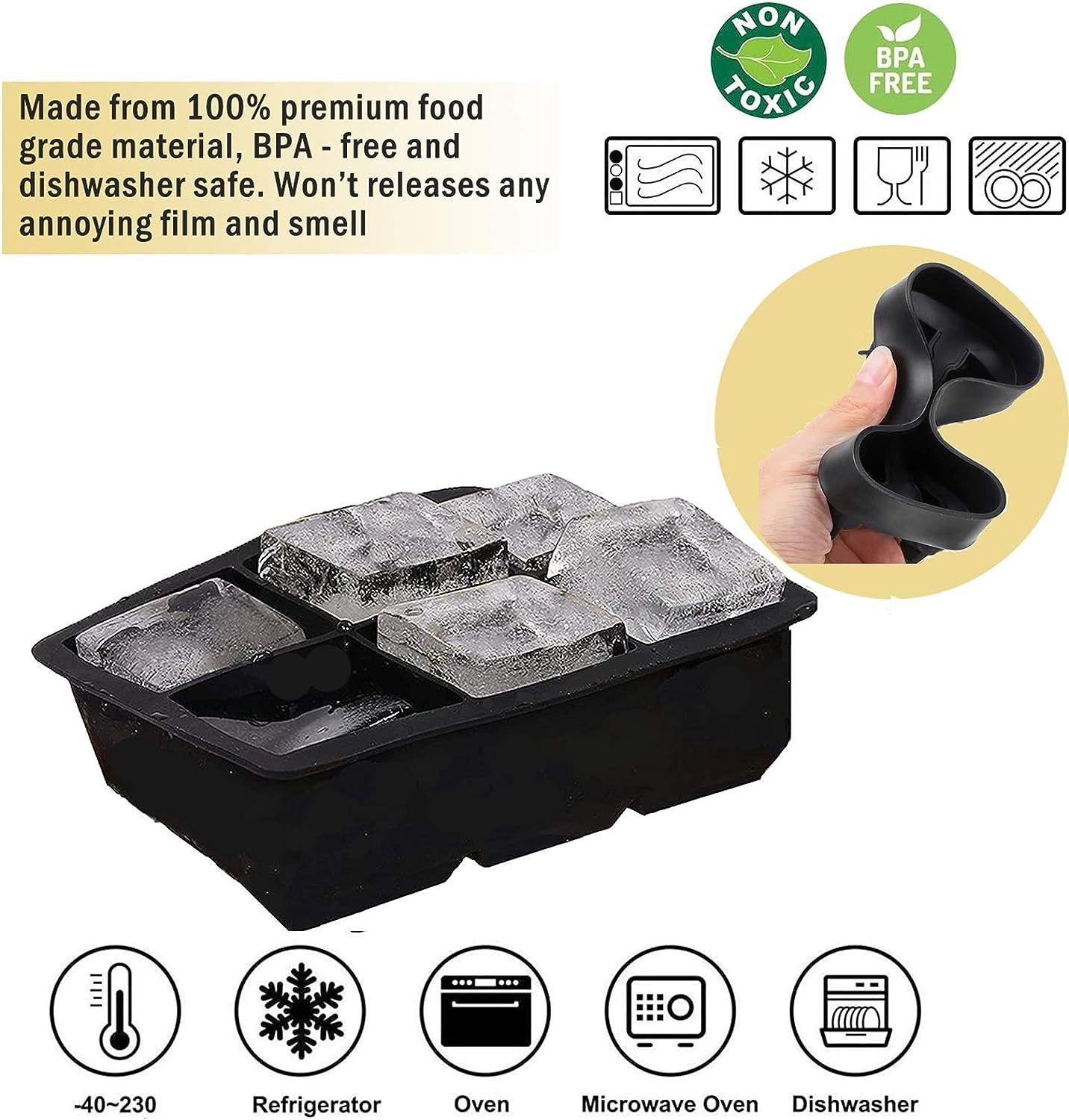 Silicone Ice Cube Tray
