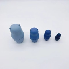 Silicone Bear Shape Matryoshka Nesting Stacking
