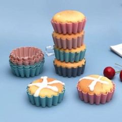 Reusable and Non-stick Mini Silicone Baking Cups