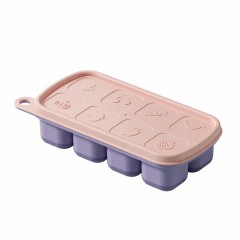 Silicone Baby Food Freezer Tray with Lid