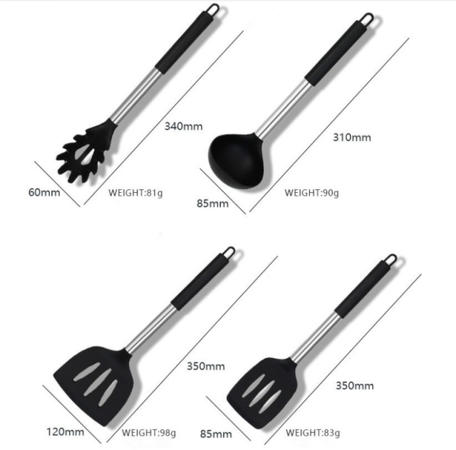 Silicone Cooking Utensil 15pcs Set