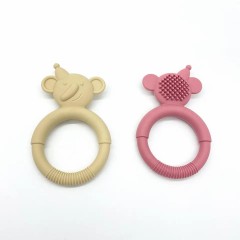 Baby Silicone Teething Toys for Babies 0-6 Months