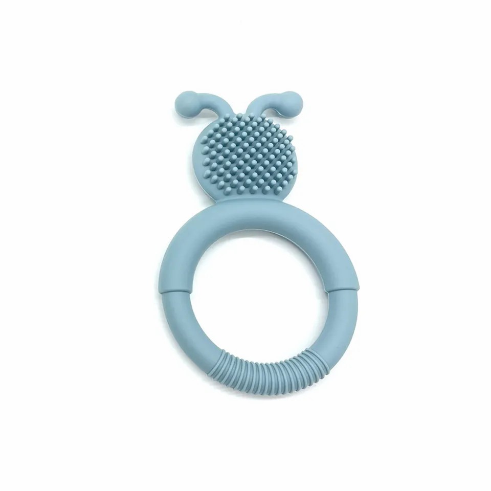 Baby Silicone Teething Toys for Babies 0-6 Months