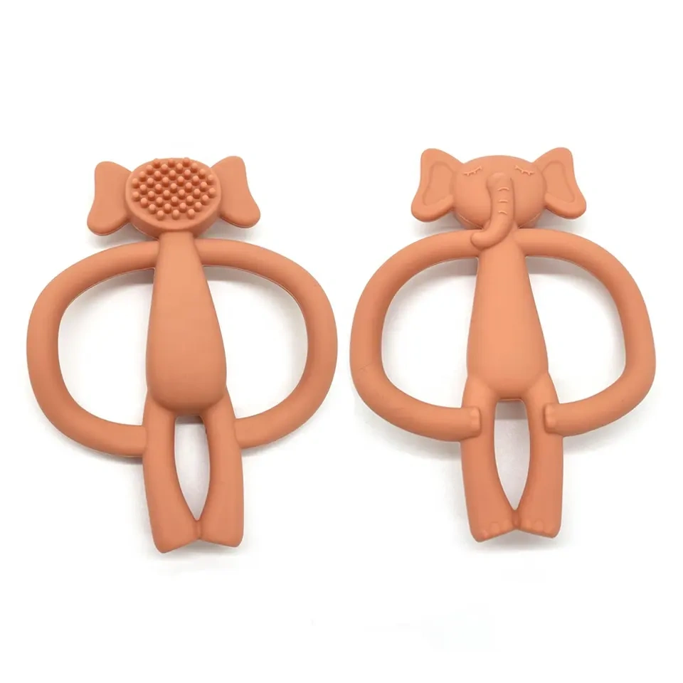 Baby Silicone Teething Toys for Babies 0-6 Months