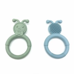 Baby Silicone Teething Toys for Babies 0-6 Months