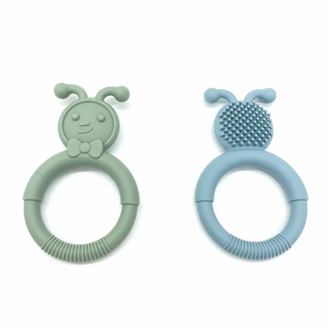 Baby Silicone Teething Toys for Babies 0-6 Months