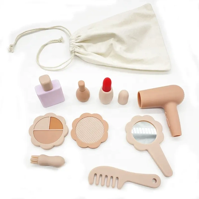 Multi-Color Silicone Make Up Set For Toddle