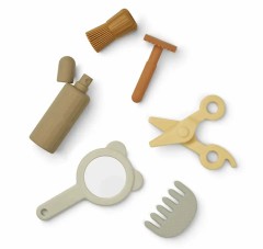 Role Play Toys Silicone Barber Tool Set