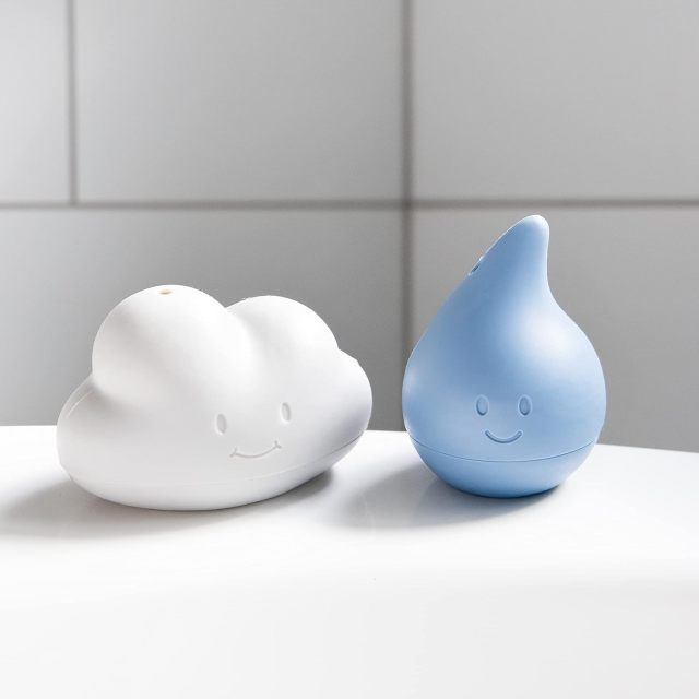 Cloud and Droplet Silicone Bath Squeeze Toys