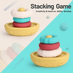 Silicone Floating Bath Toys for Boys and Girls