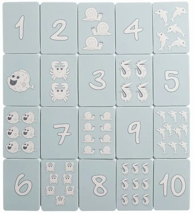 Alphabetical and 123 Number Flash Cards for Babies