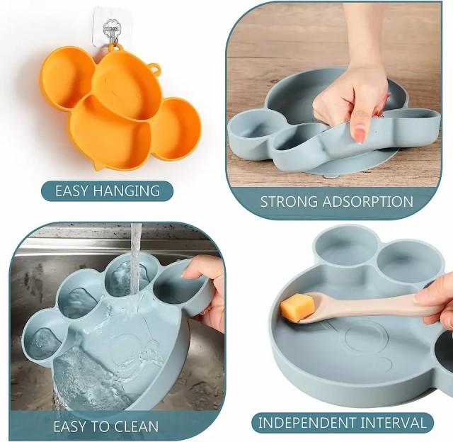 Silicone Suction Plate for Toddler