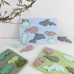 Babe Silicone Weather Shape Puzzle Toys for Toddlers