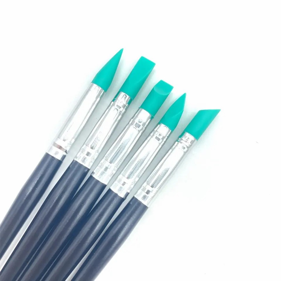 Silicone Nail Art Acrylic Pen Brushes Sets