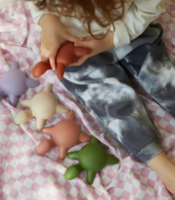 Pure Natural Silicone Baby Bath Toy