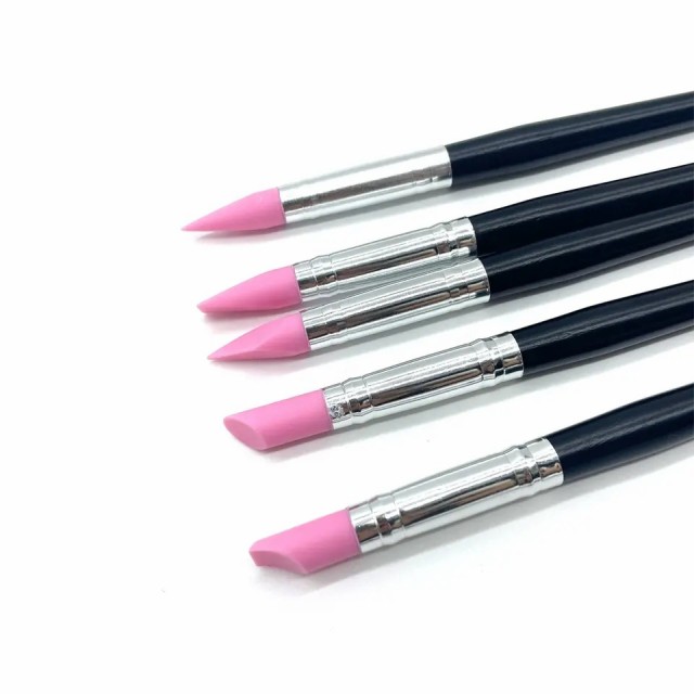Silicone Nail Art Acrylic Pen Brushes Sets