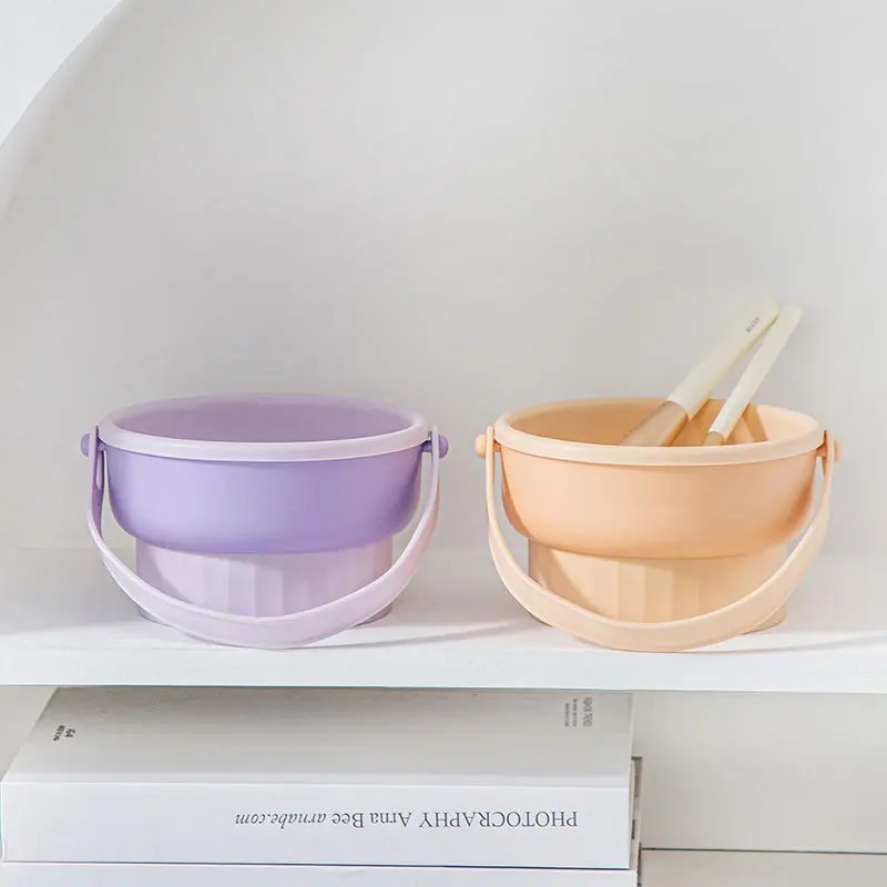 Silicone Makeup Brush Cleaner bowl