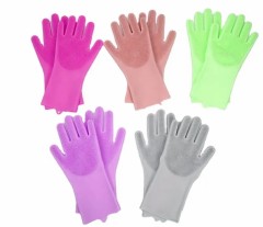 Dishwashing Scrubbing Gloves