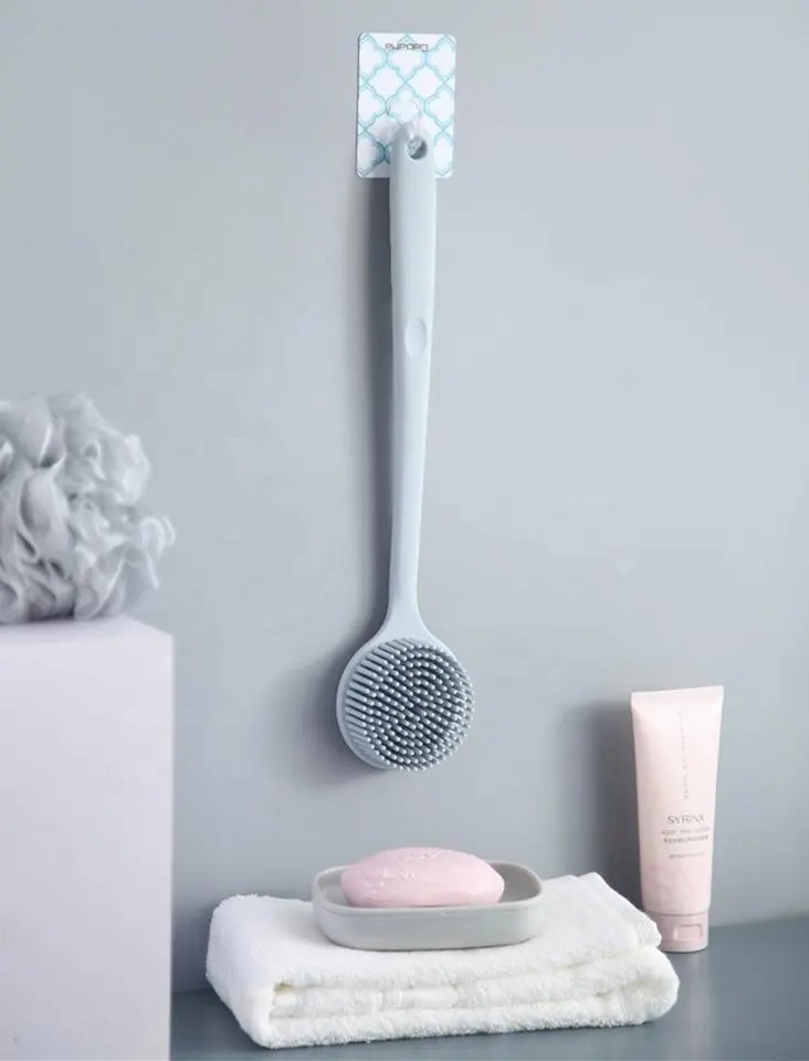 Soft Silicone Back Scrubber Shower