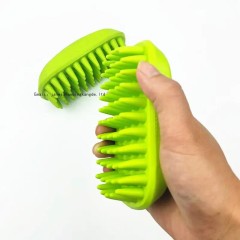 Rubber Dog Shampoo Grooming Brush