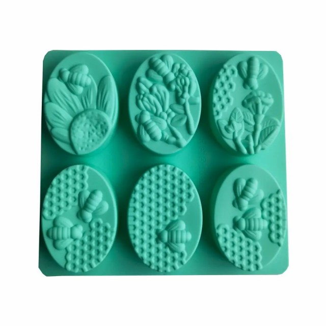 Silicone Molds – Oval bee Molds