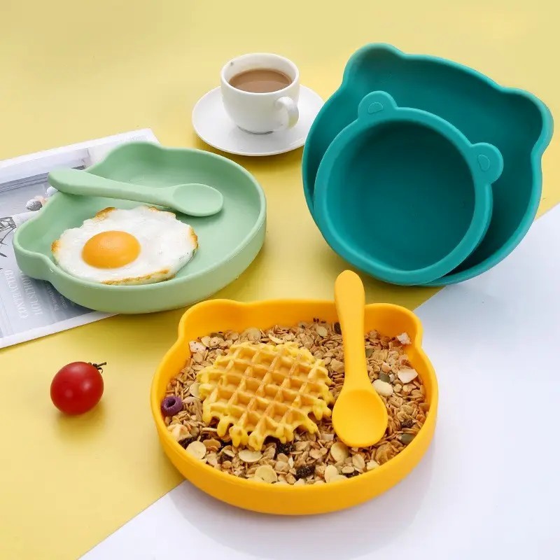 Silicone Baby Feeding Set