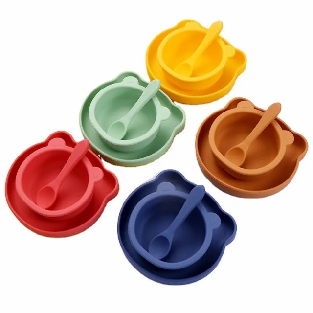 Silicone Baby Feeding Set