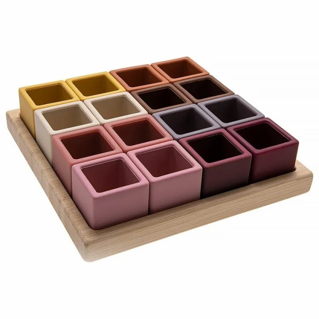 Silicone Rainbow Blocks