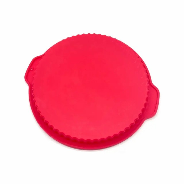 Non-Stick Pizza Tray-With Silicone Handle