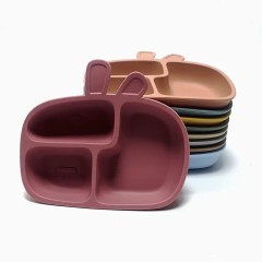 Silicone Divided Plates (No Lids)