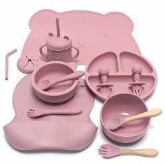 Silicone Baby Feeding Set