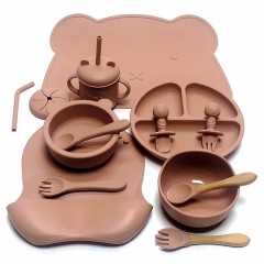 Silicone Baby Feeding Set
