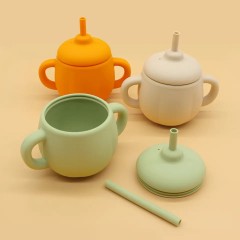 100% Silicone Training Cup For Baby