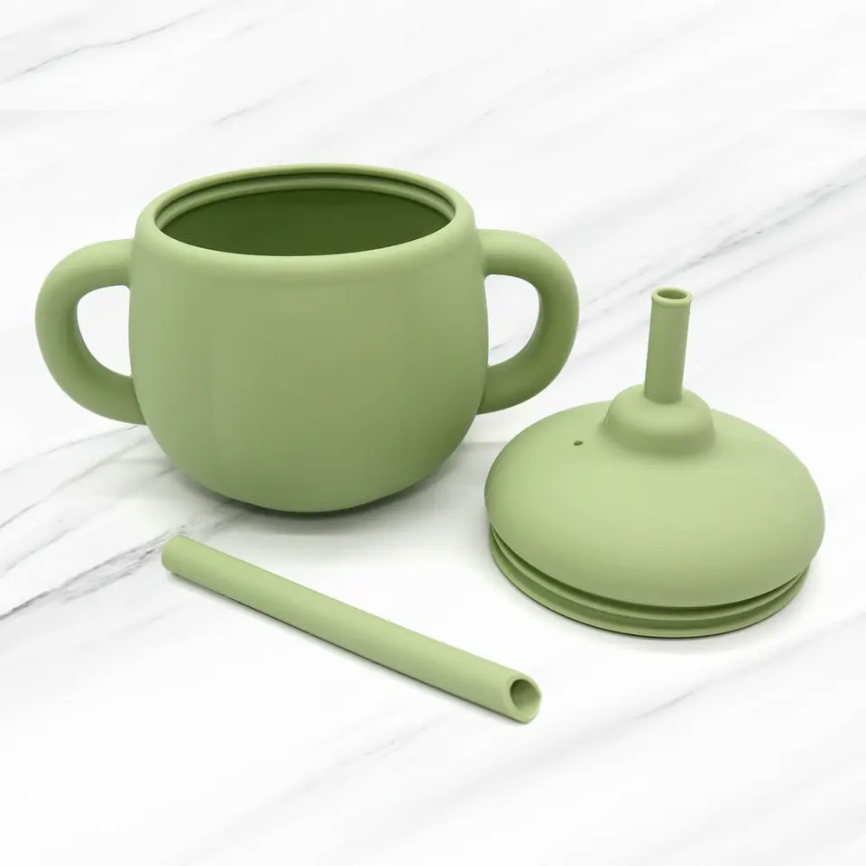 100% Silicone Training Cup For Baby
