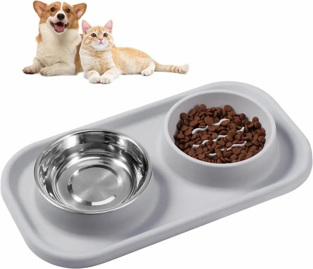 Dog Silicone Food Bowls and Water Bowls