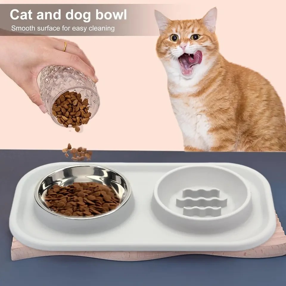Dog Silicone Food Bowls and Water Bowls